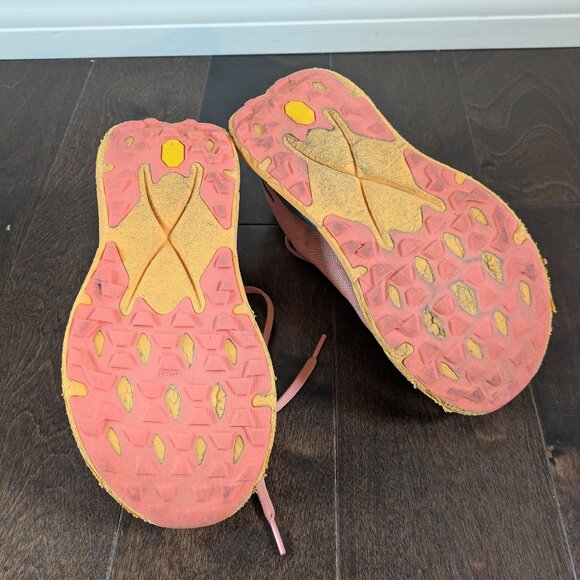 HOKA Tecton X Women’s Trail Running Shoes – Size 7.5 – Orange - Picture 12 of 14